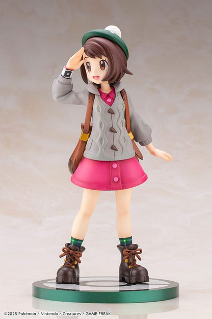 Statuette Pokémon PVC ARTFXJ 1/8 Gloria & Larméléon 21 cm