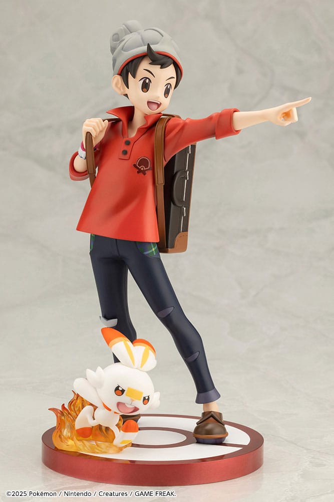Statuette Pokémon PVC ARTFXJ 1/8 Victor & Flambino 21 cm