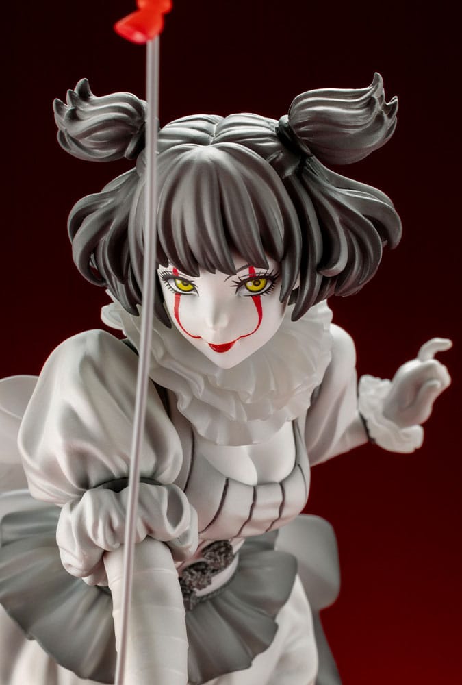 « ça » est revenu 2017 Bishoujo statuette PVC 1/7 Pennywise Monochrome 25 cm