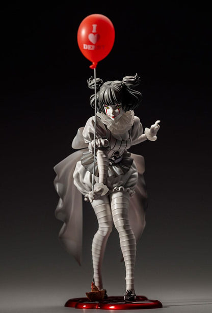« ça » est revenu 2017 Bishoujo statuette PVC 1/7 Pennywise Monochrome 25 cm