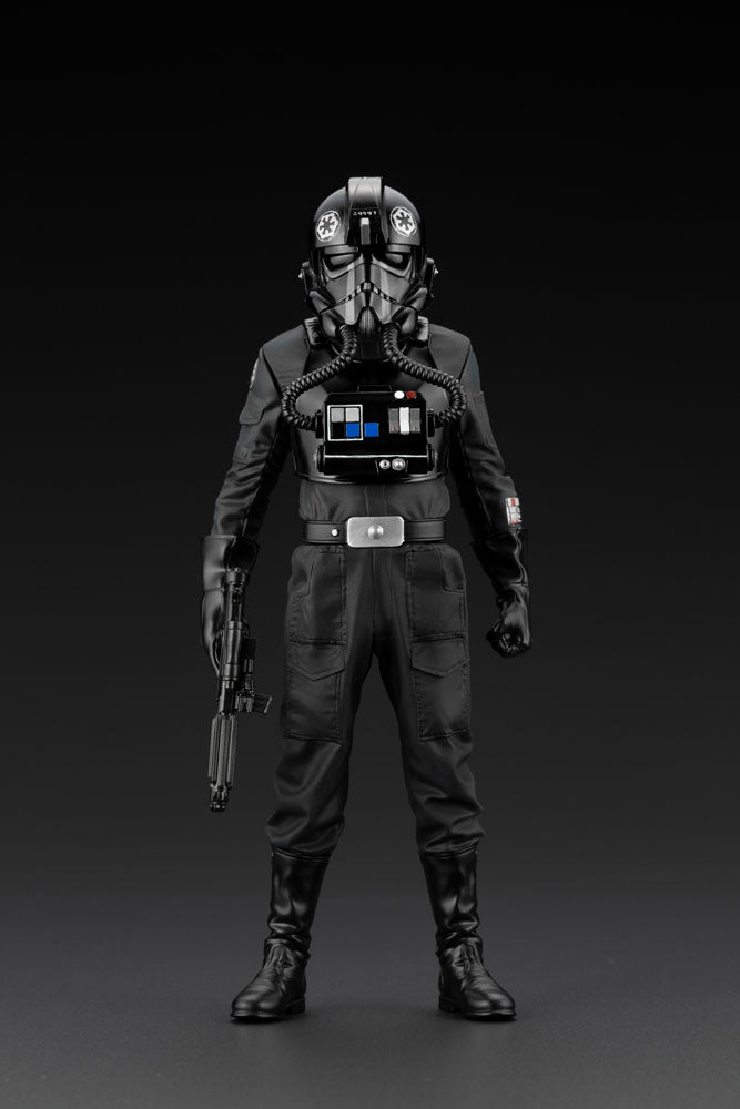 Star Wars A New Hop statuette PVC ARTFX+ 1/10 Tie Fighter Pilot Backstabber & Mouse Droid Exclusive