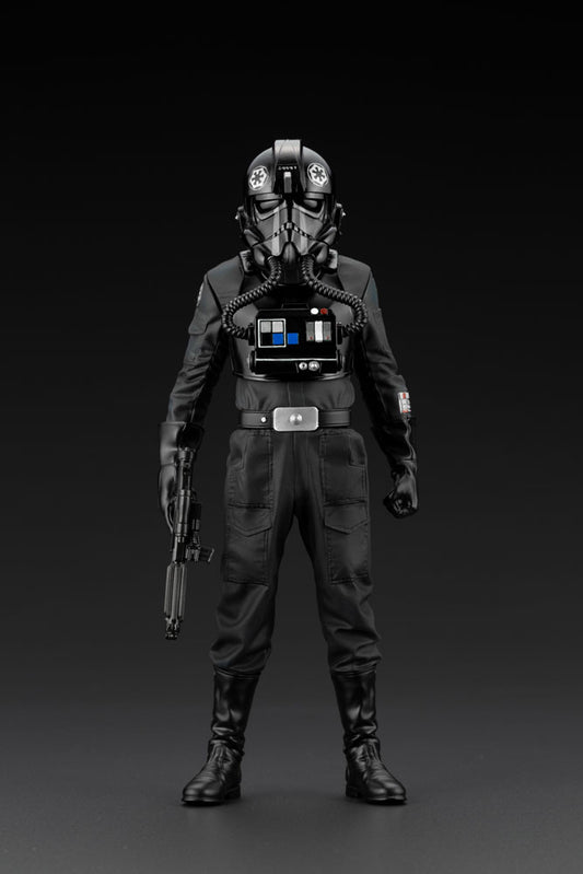 Star Wars A New Hop statuette PVC ARTFX+ 1/10 Tie Fighter Pilot Backstabber & Mouse Droid Exclusive
