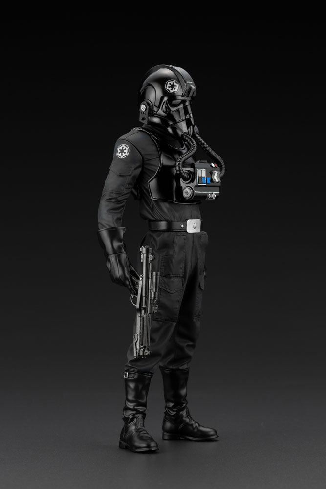 Star Wars A New Hop statuette PVC ARTFX+ 1/10 Tie Fighter Pilot Backstabber & Mouse Droid Exclusive