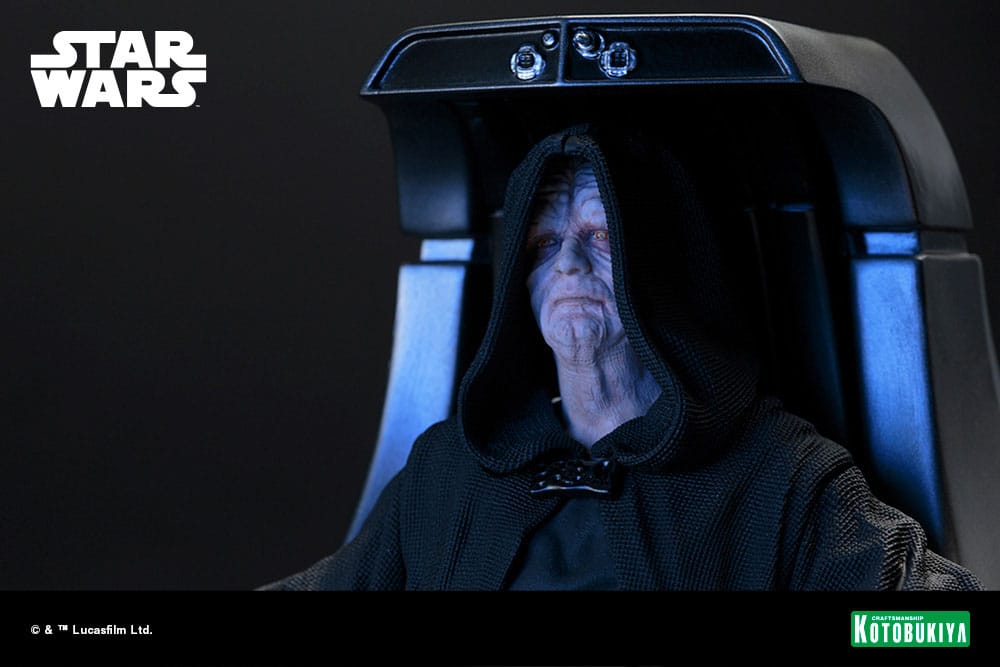Star Wars: Return of the Jedi statuette PVC ARTFX+ 1/10 Emperor Palpatine 16 cm