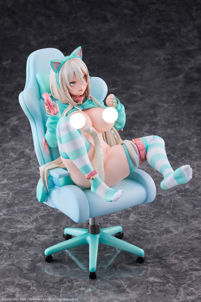 Original Character statuette PVC 1/6 Nekomata Gamer Shiro 25 cm