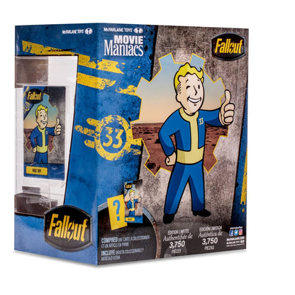 Fallout figurine Movie Maniacs Vault Boy (Gold Label) 15 cm