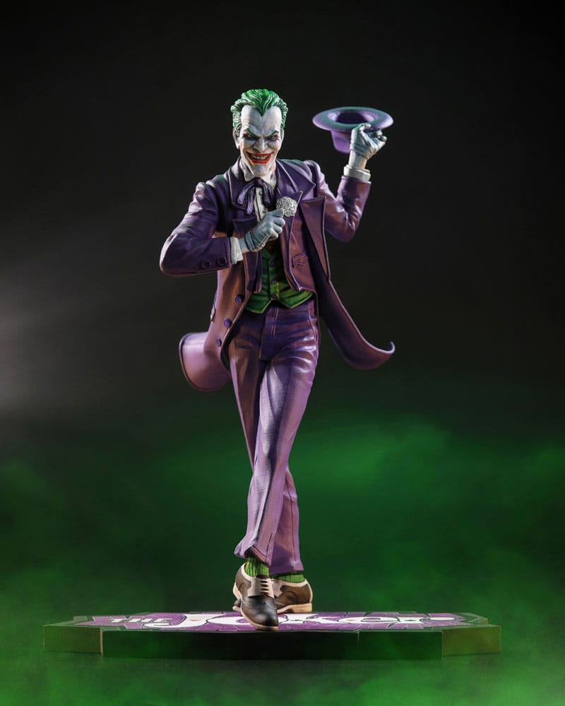DC Direct statuette Resin 1/10 The Joker: Purple Craze - The Joker by Alex Ross 19 cm