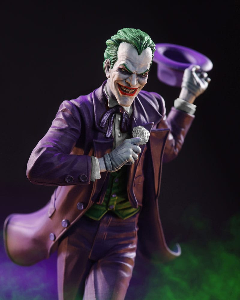 DC Direct statuette Resin 1/10 The Joker: Purple Craze - The Joker by Alex Ross 19 cm