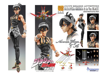 JoJo's Bizarre Adventure Part 5: Golden Wind figurine Chozokado (Narancia Ghirga & As Ver. Black) 15 cm