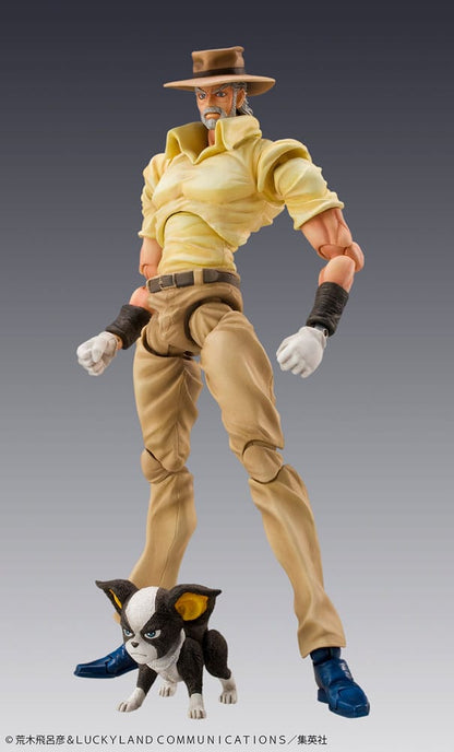 JoJo's Bizarre Adventure figurine Super Action Chozokado (Joseph Joestar & Iggy) (3rd-run) 15 cm