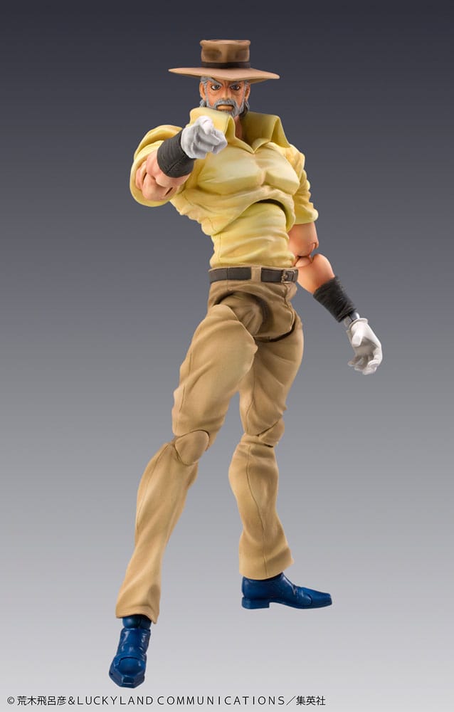 JoJo's Bizarre Adventure figurine Super Action Chozokado (Joseph Joestar & Iggy) (3rd-run) 15 cm