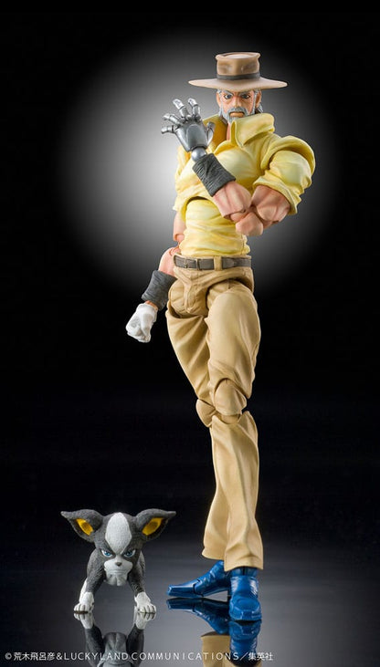 JoJo's Bizarre Adventure figurine Super Action Chozokado (Joseph Joestar & Iggy) (3rd-run) 15 cm