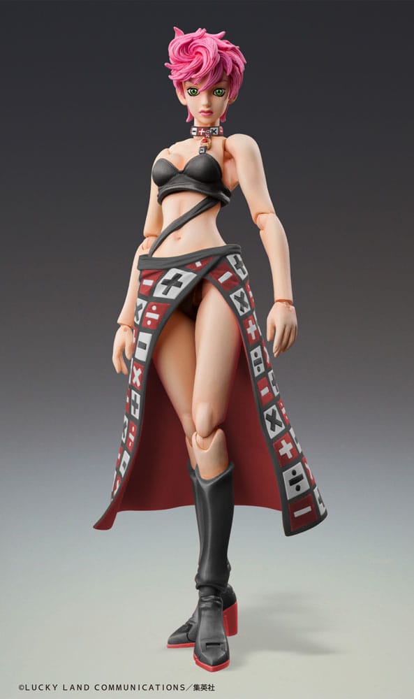 Figurine JoJo's Bizarre Adventure Part 5 Super Action Chozokado Trish Una Black Ver. 15 cm