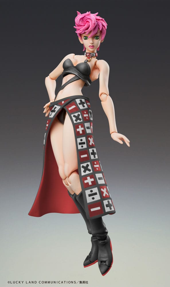 Figurine JoJo's Bizarre Adventure Part 5 Super Action Chozokado Trish Una Black Ver. 15 cm