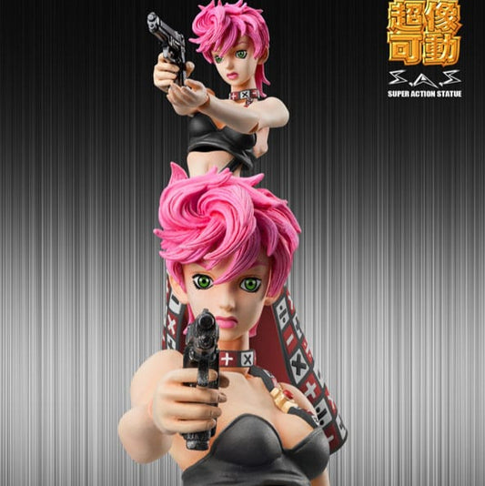 Figurine JoJo's Bizarre Adventure Part 5 Super Action Chozokado Trish Una Black Ver. 15 cm