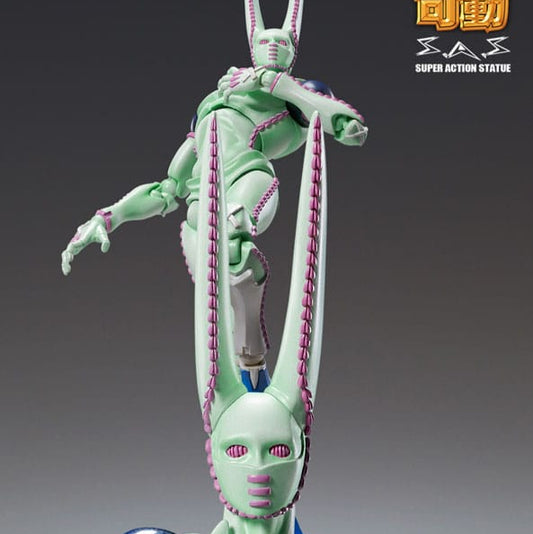 Figurine Steel Ball Run de JoJo's Bizarre Adventure Part 7 Super Action Chozokado D4C Second 20 cm