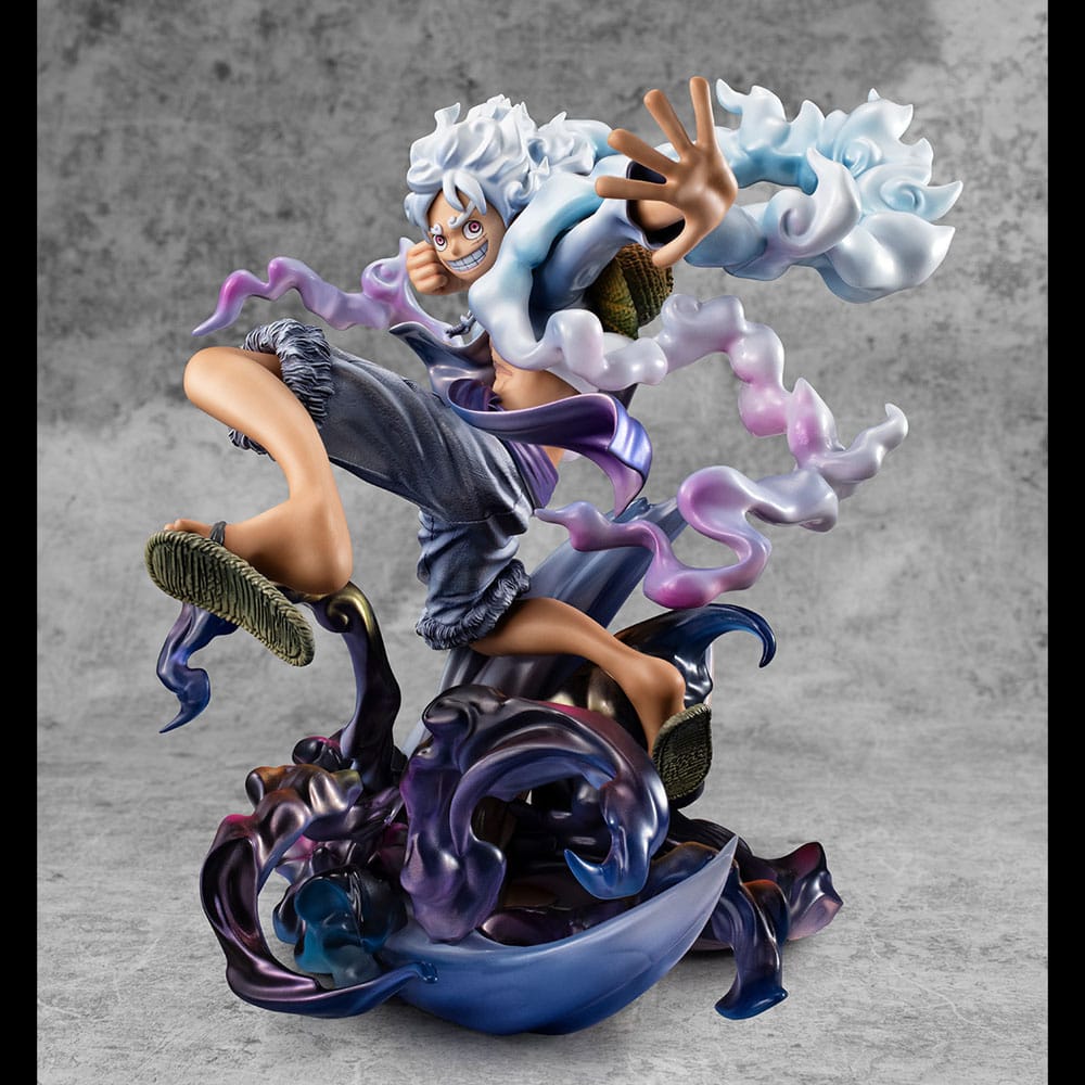 One Piece : Statuette PVC P.O.P. Monkey D. Luffy Gear Five 23 cm