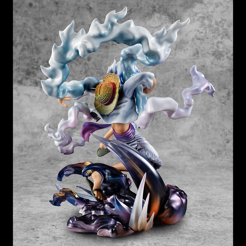 One Piece : Statuette PVC P.O.P. Monkey D. Luffy Gear Five 23 cm