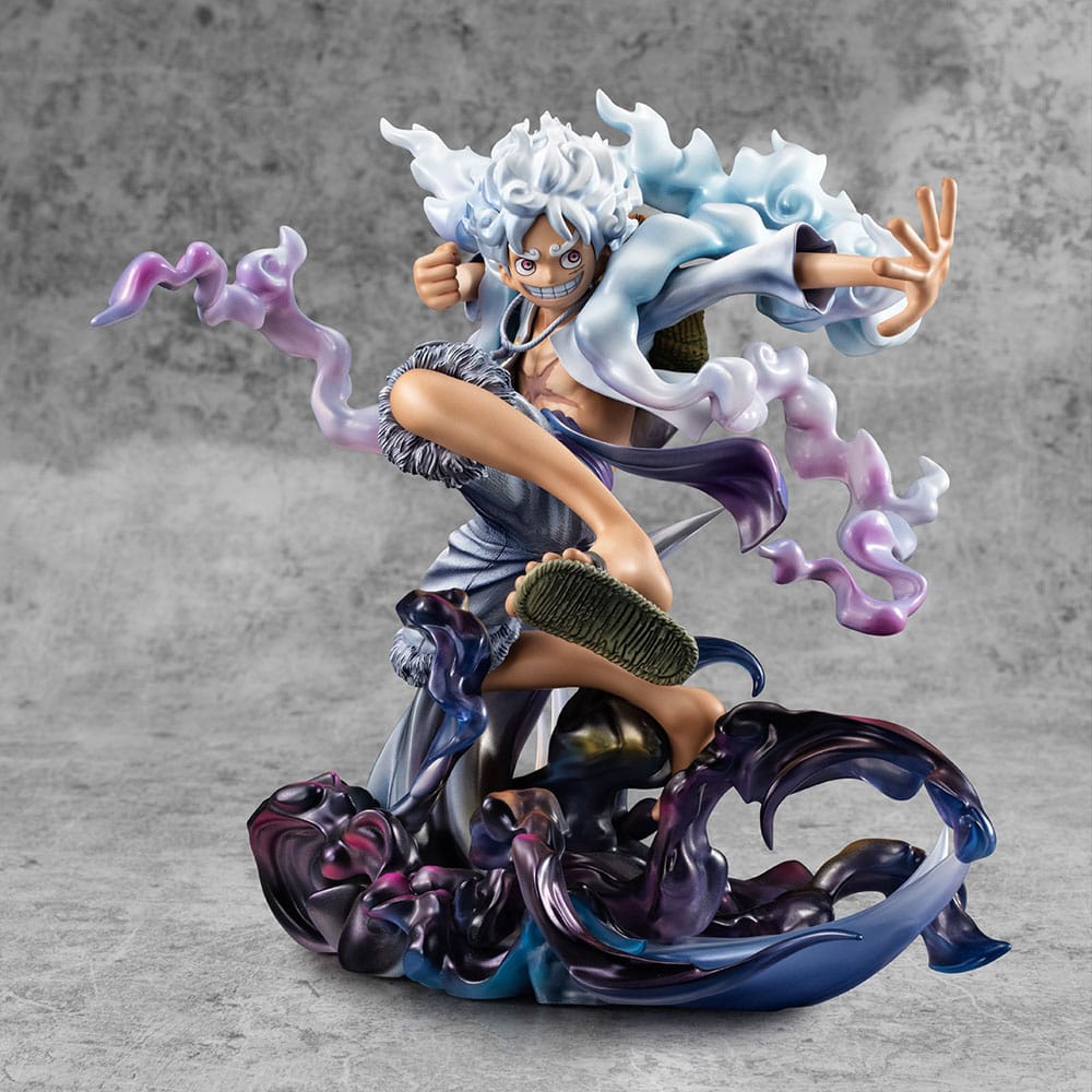 One Piece : Statuette PVC P.O.P. Monkey D. Luffy Gear Five 23 cm