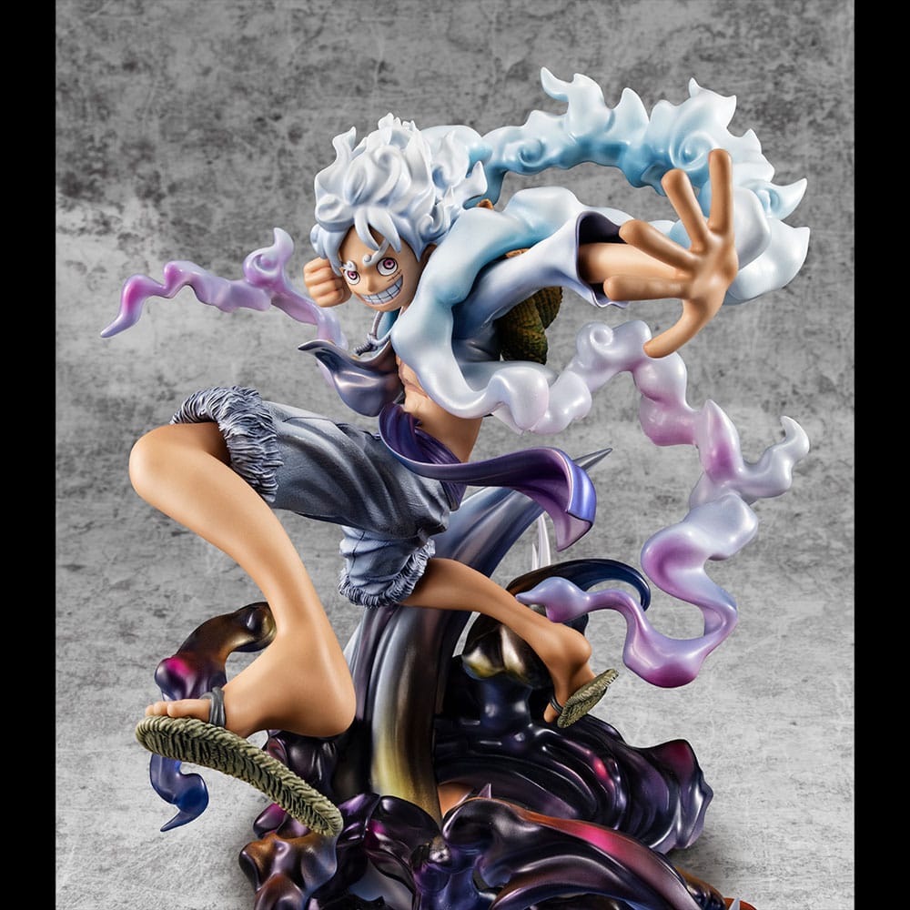 One Piece : Statuette PVC P.O.P. Monkey D. Luffy Gear Five 23 cm