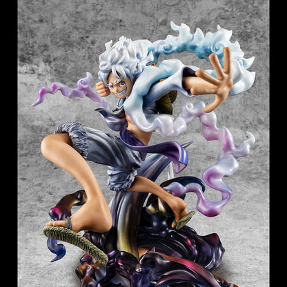 One Piece : Statuette PVC P.O.P. Monkey D. Luffy Gear Five 23 cm