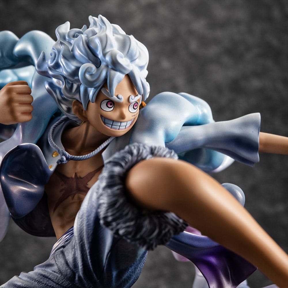 One Piece : Statuette PVC P.O.P. Monkey D. Luffy Gear Five 23 cm