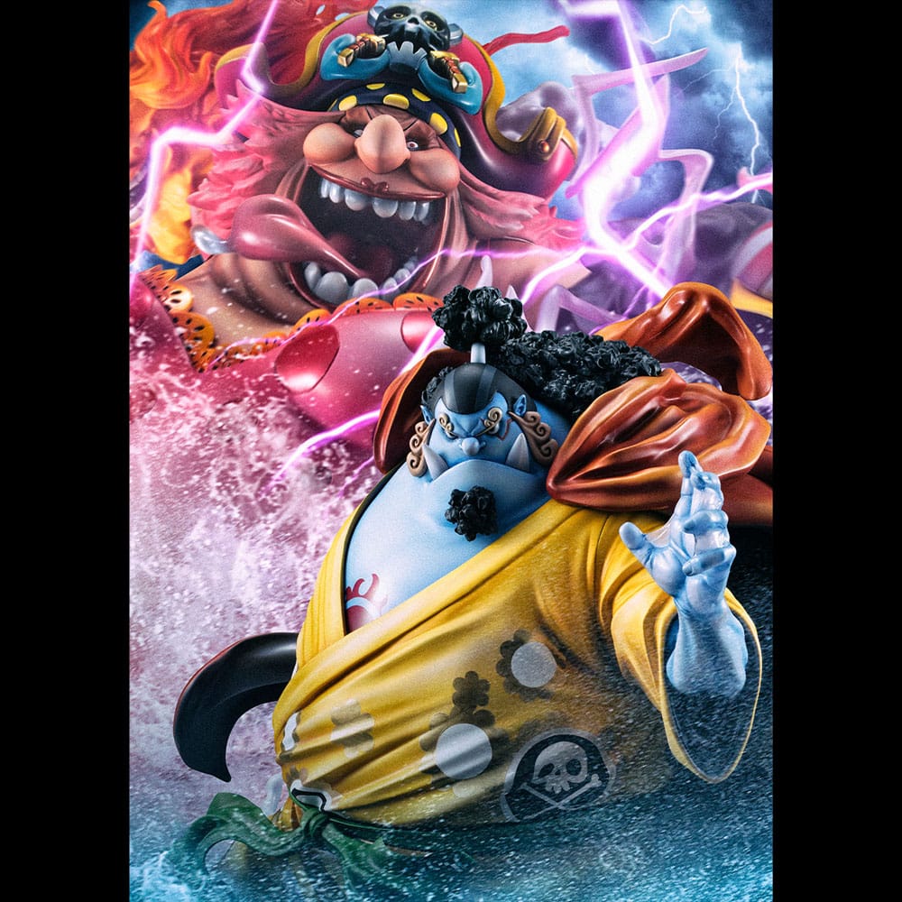 One Piece – Statuette PVC Portrait Of Pirates SA-MAXIMUM "Knight of the Sea" Jinbe (25 cm)
