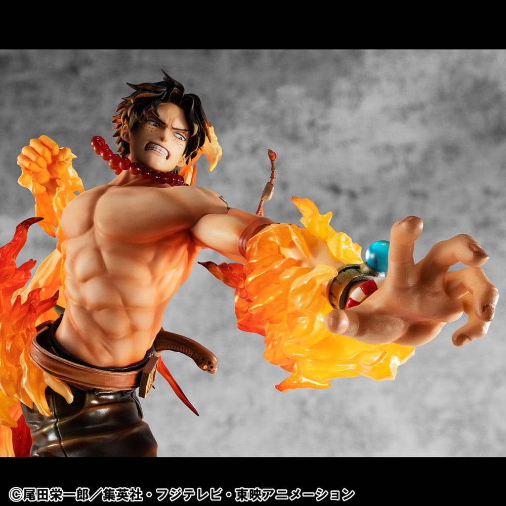 One Piece statuette PVC P.O.P. NEO-Maximum Portgas D. Ace 15th Anniversary Super Limited Reprint Ver. 23 cm