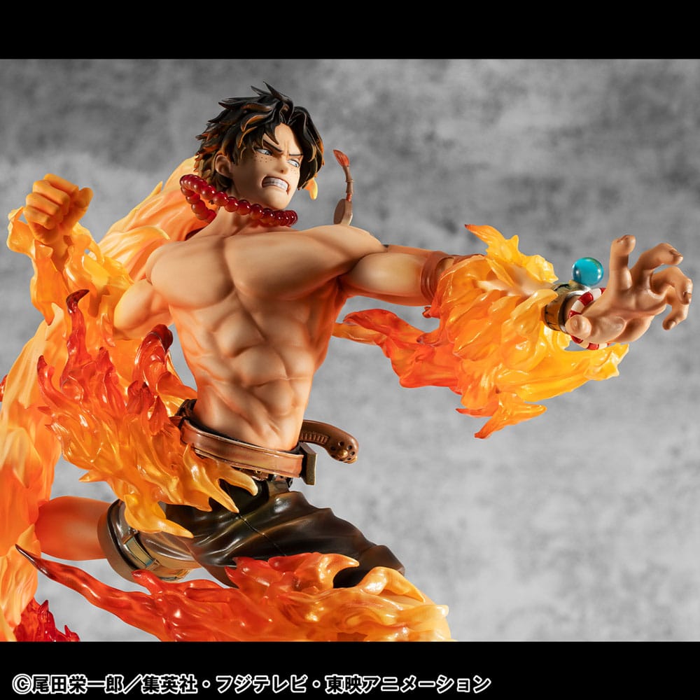 One Piece statuette PVC P.O.P. NEO-Maximum Portgas D. Ace 15th Anniversary Super Limited Reprint Ver. 23 cm