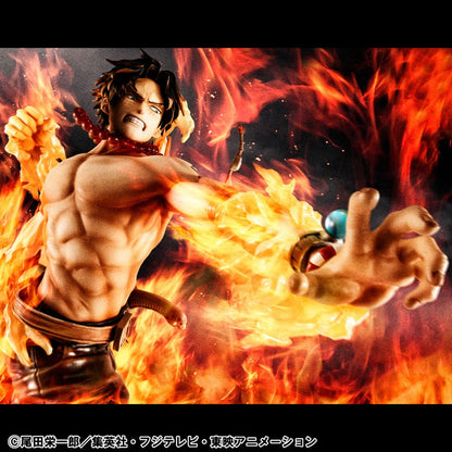 One Piece statuette PVC P.O.P. NEO-Maximum Portgas D. Ace 15th Anniversary Super Limited Reprint Ver. 23 cm