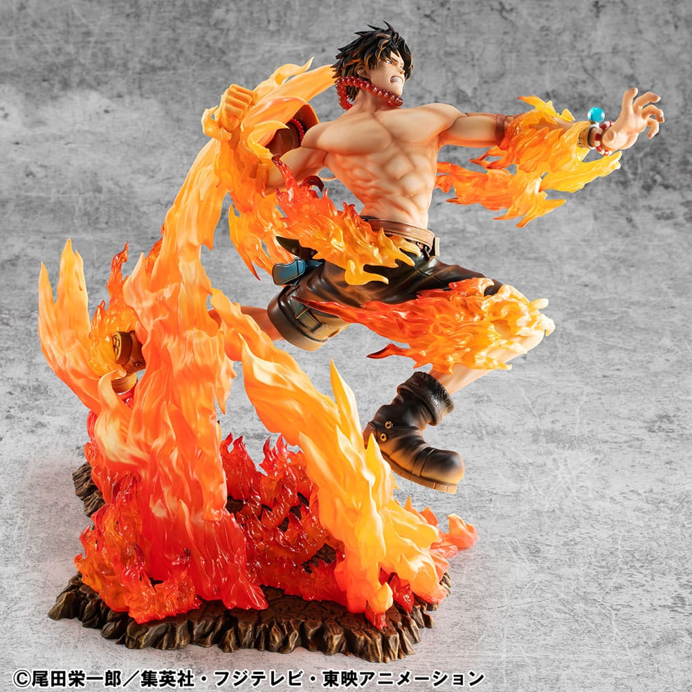 One Piece statuette PVC P.O.P. NEO-Maximum Portgas D. Ace 15th Anniversary Super Limited Reprint Ver. 23 cm