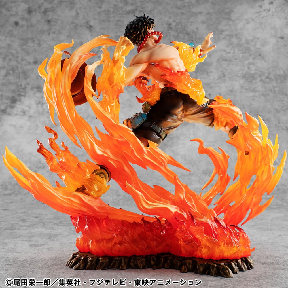 One Piece statuette PVC P.O.P. NEO-Maximum Portgas D. Ace 15th Anniversary Super Limited Reprint Ver. 23 cm