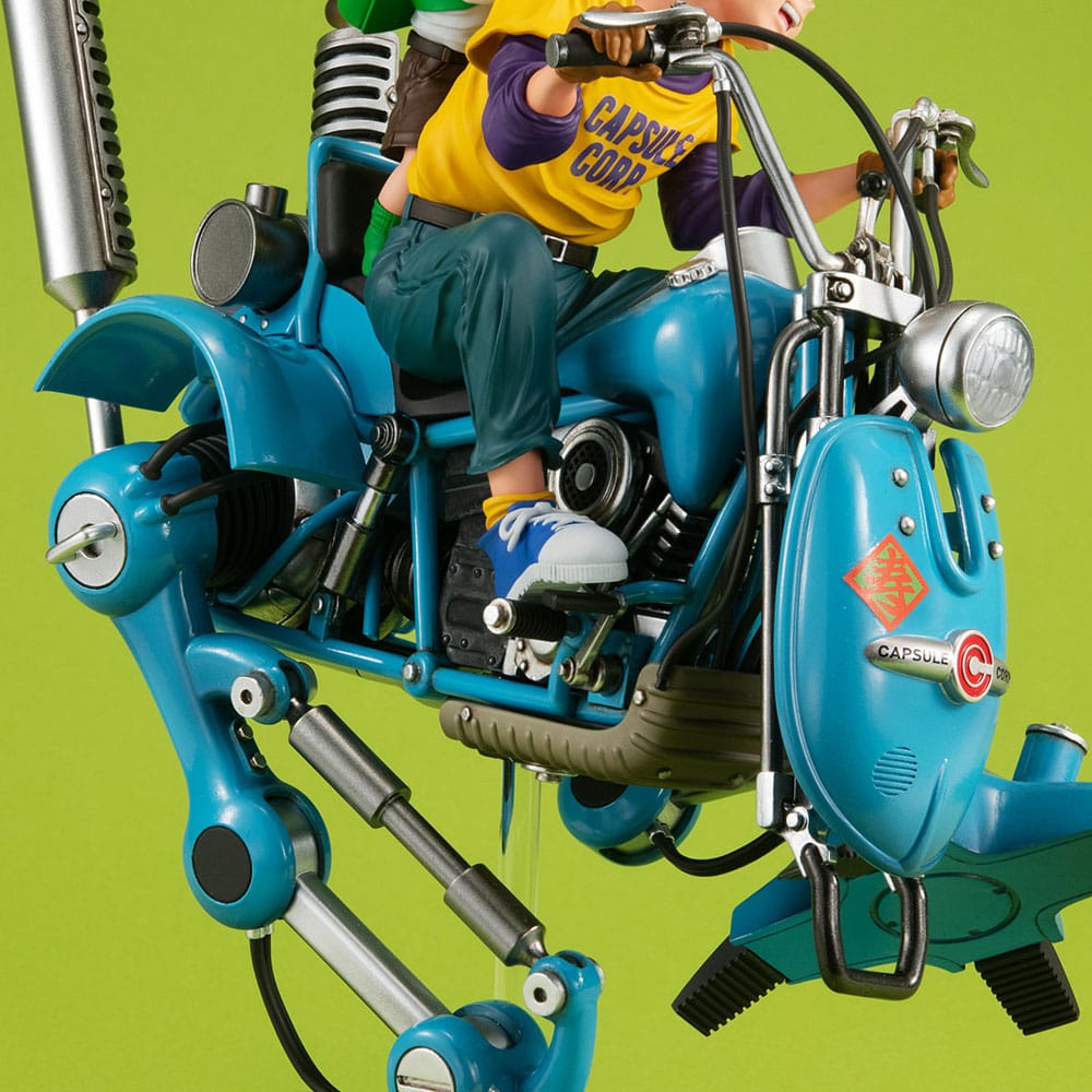 Dragonball Z : Goku & Son Gohan & Robot à deux jambes 20 cm