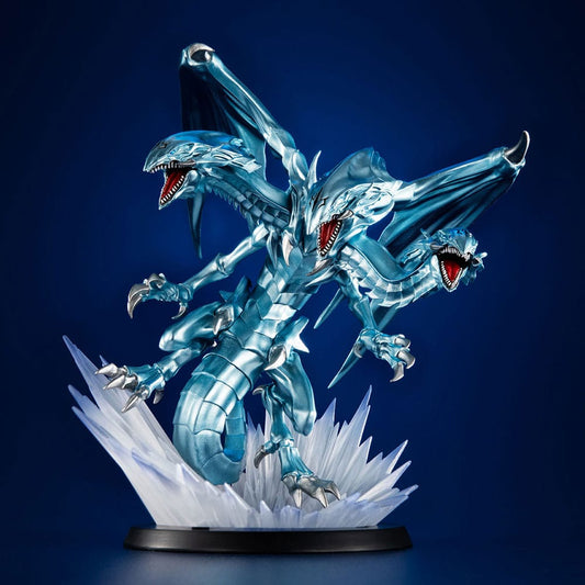 Yu-Gi-Oh! Duel Monsters : Statuette Dragon Ultime aux Yeux bleus  14 cm
