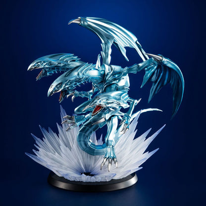 Yu-Gi-Oh! Duel Monsters : Statuette Dragon Ultime aux Yeux bleus  14 cm