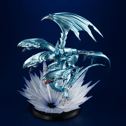 Yu-Gi-Oh! Duel Monsters : Statuette Dragon Ultime aux Yeux bleus  14 cm
