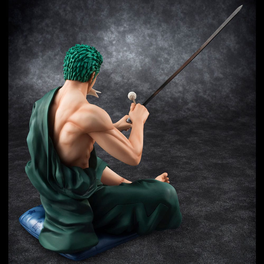 One Piece Statuette PVC 1/8 P.O.P S.O.C Roronoa Zorro 13 cm