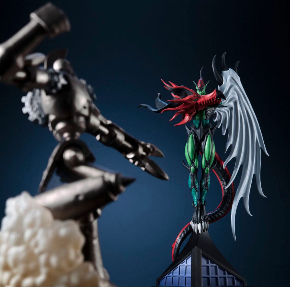 Yu-Gi-Oh! Duel Monsters statuette PVC Monsters Chronicle GX E Hero Flame Wingman 16 cm