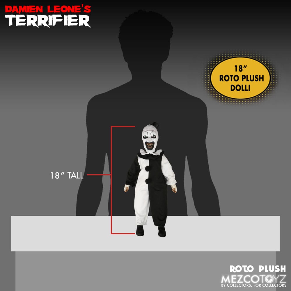 Terrifier peluche Roto Art the Clown 46 cm