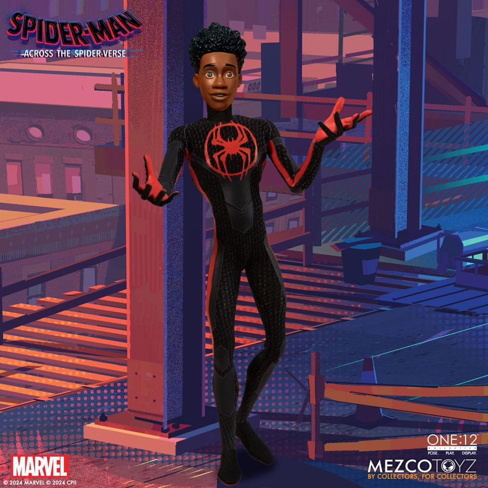 Spider-Man figurine 1/12 Miles Morales 17 cm
