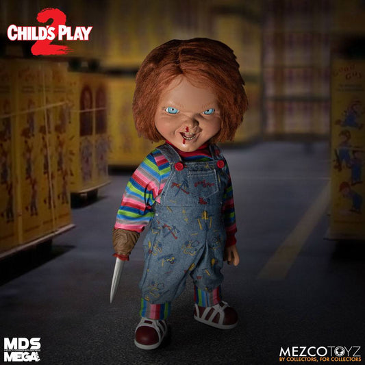 Chucky, la poupée de sang poupée parlante Designer Series Menacing Chucky 38 cm