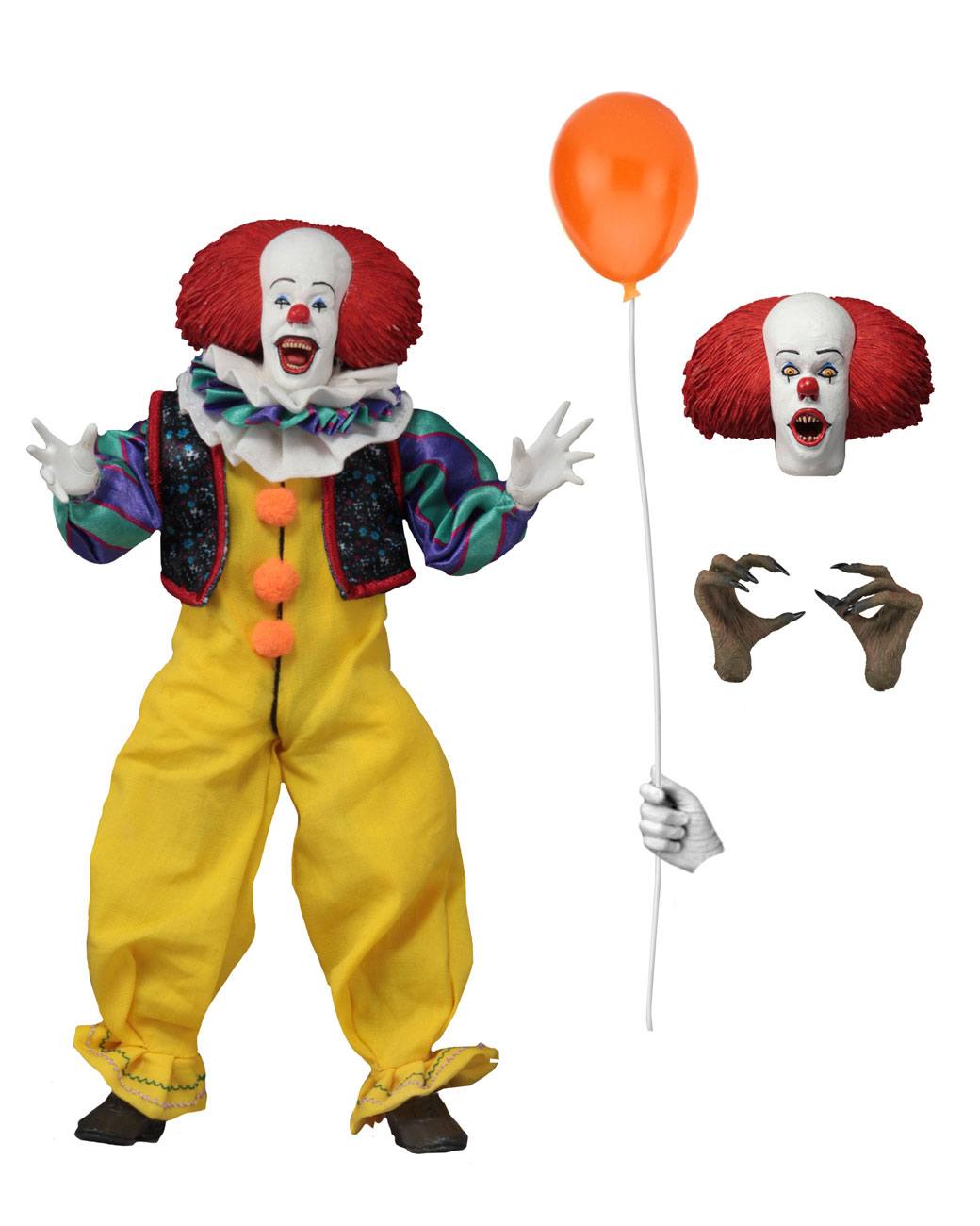 « Il » est revenu 1990 figurine Retro Pennywise 20 cm