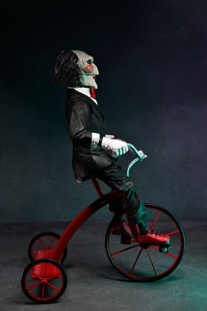 Saw figurine sonore Billy with Tricycle 30 cm