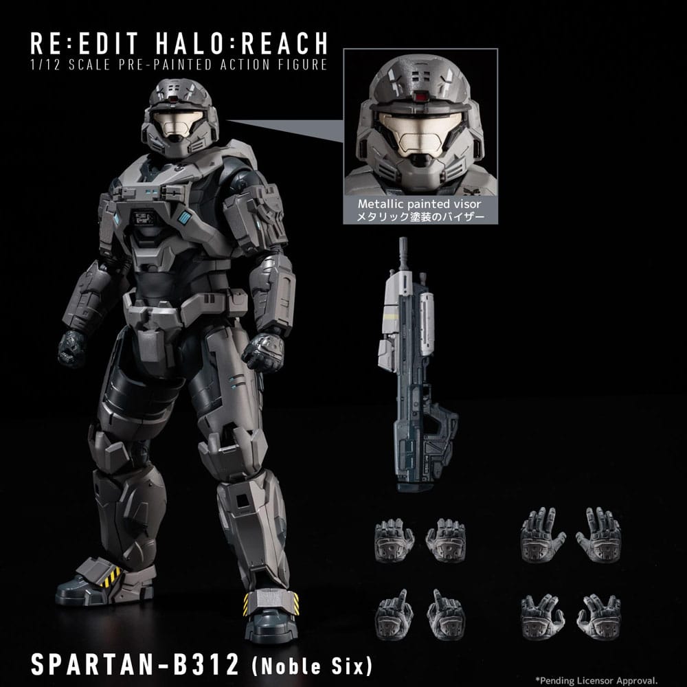 Halo: Reach figurine 1/12 Spartan-B312 Noble Six 18 cm