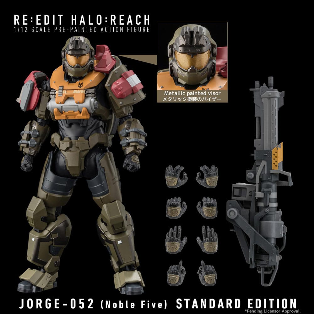 Halo: Reach figurine 1/12 Jorge-052 (Noble Four) 19 cm