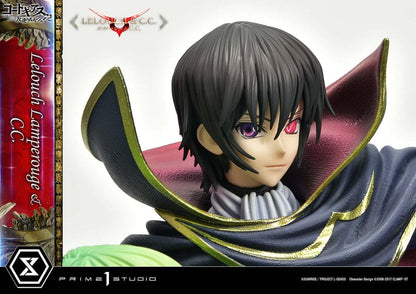 Code Geass: Lelouch of the Rebellion Concept Masterline Series Statuette 1/6 Lelouch Lamperouge & C.C. 44 cm