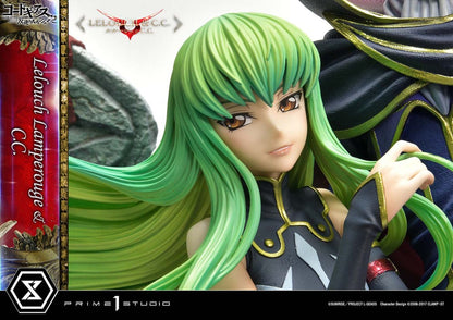 Code Geass: Lelouch of the Rebellion Concept Masterline Series Statuette 1/6 Lelouch Lamperouge & C.C. 44 cm