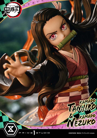 Demon Slayer : Kimetsu no Yaiba Concept Masterline Series statuette 1/6 Nezuko & Tanjiro 56 cm