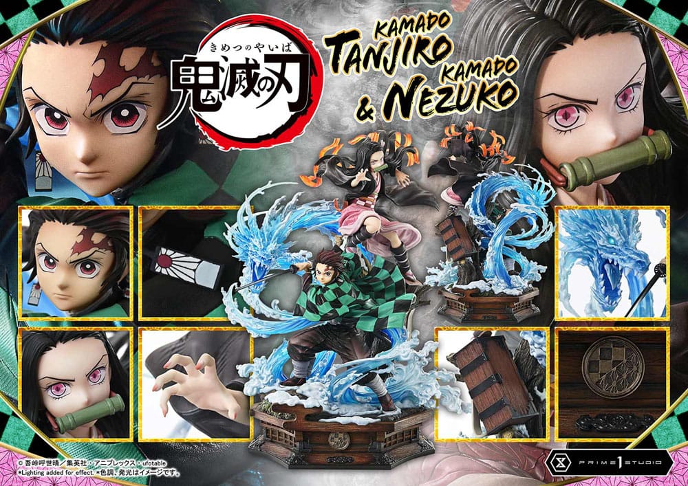 Demon Slayer : Kimetsu no Yaiba Concept Masterline Series statuette 1/6 Nezuko & Tanjiro 56 cm