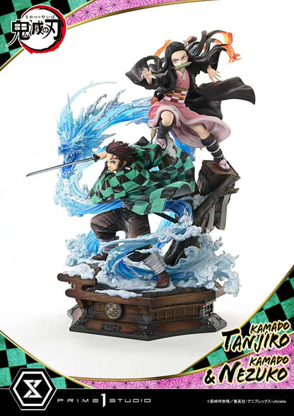 Demon Slayer : Kimetsu no Yaiba Concept Masterline Series statuette 1/6 Nezuko & Tanjiro 56 cm